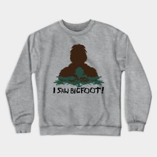 I Saw Bigfoot! Crewneck Sweatshirt